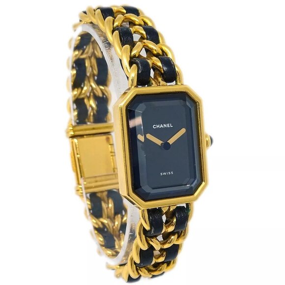 Chanel Premiere Quartz Watch Gold #L M.G.45608 - Picture 1 of 8
